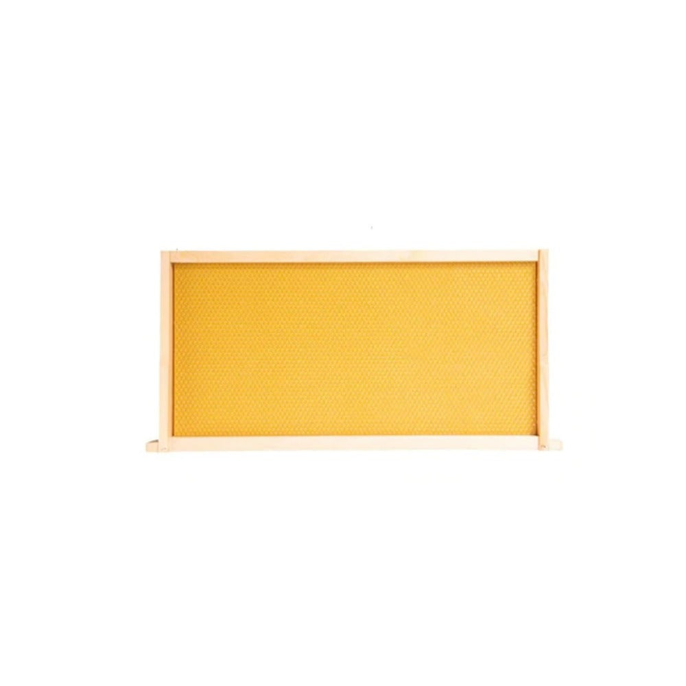 Beehive Premium Assembled Full Depth Frames NZ Pine Wood With Plastic Foundation Sheet