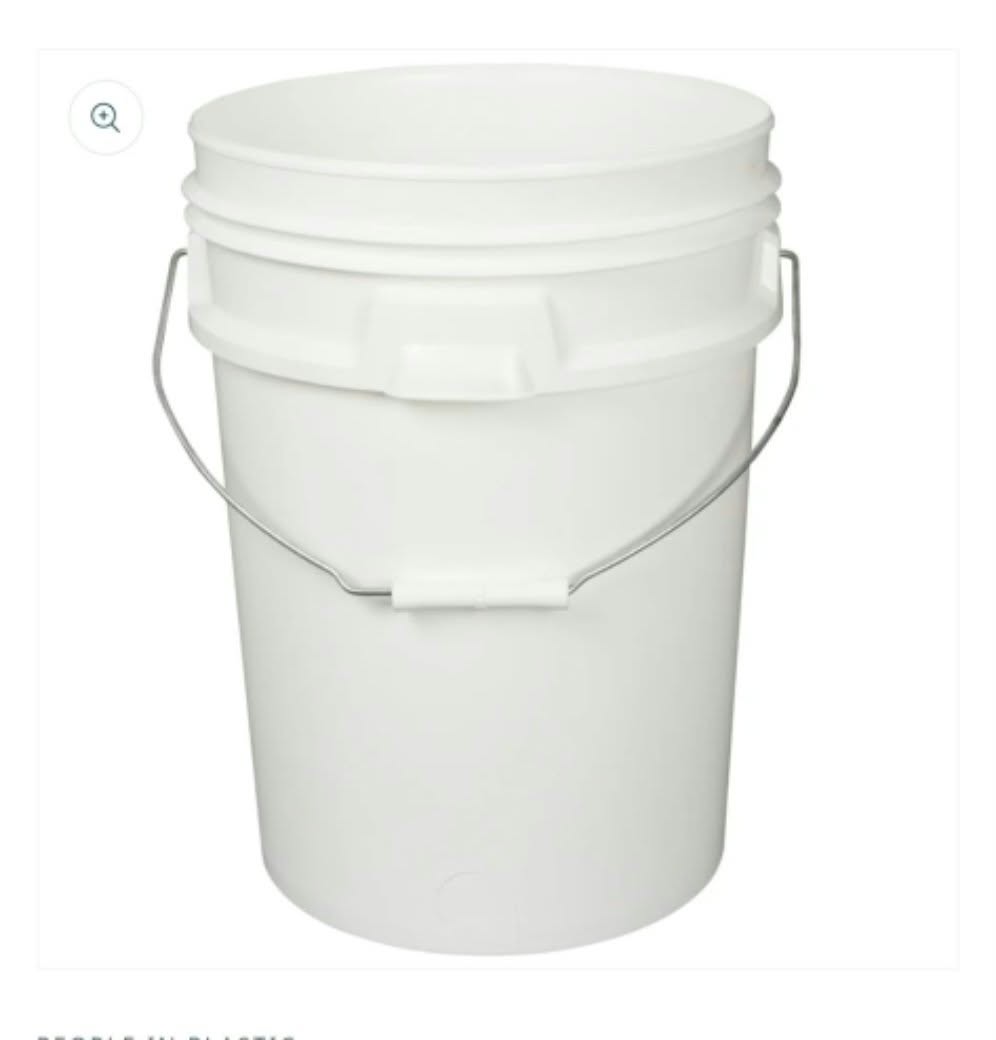 20L Food Grade Bucket and Lid