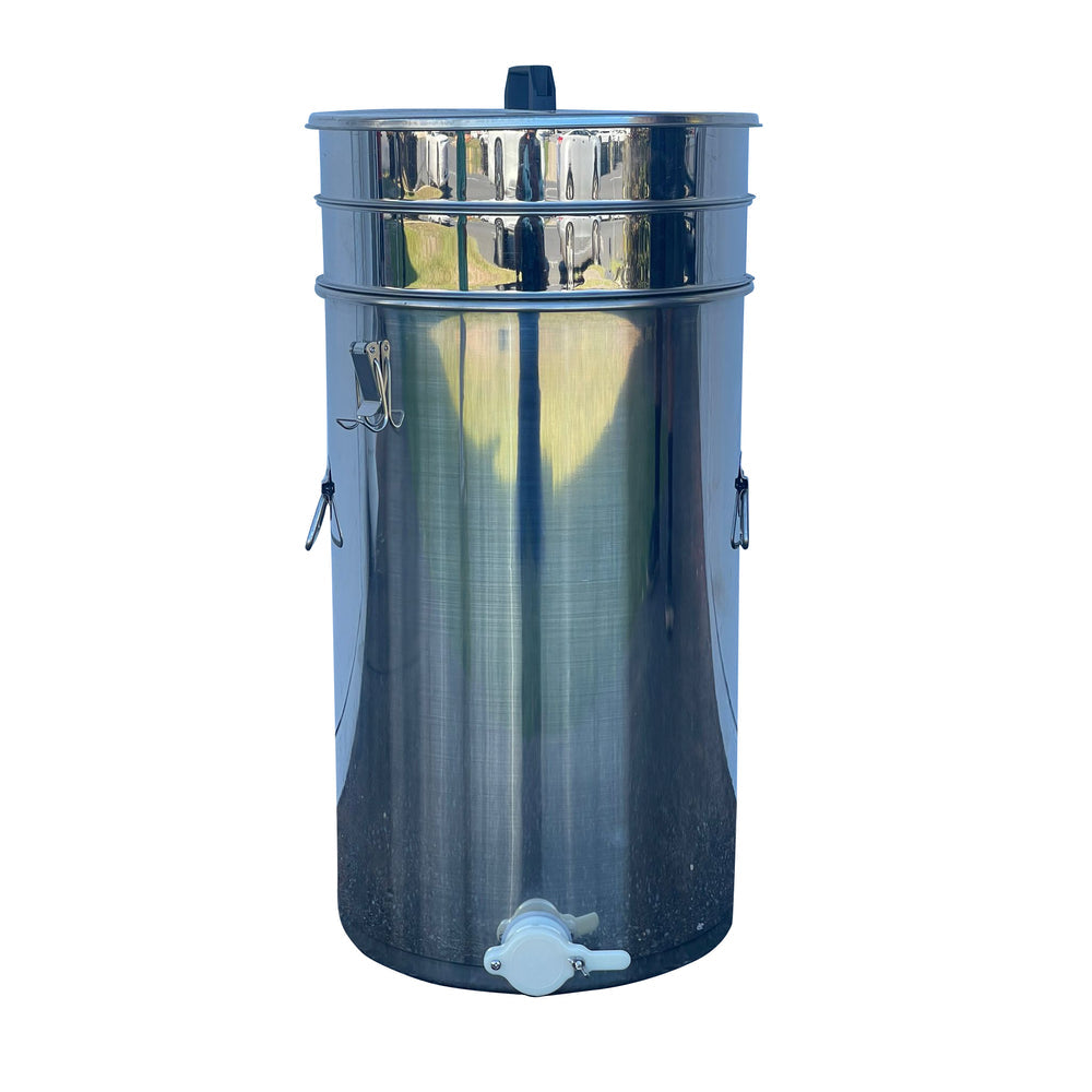 Stainless Steel Honey Tank with Honey Gate & Sieve